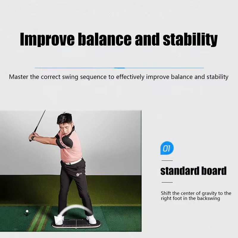 Golf Balance Board Swing Aid Balance Board Weight Shift Balance Board Swing Training Aid Weight Shift Board Golf Training